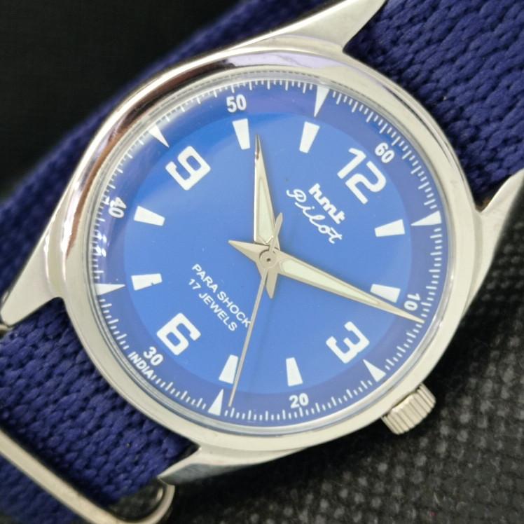 

Б/У HMT PILOT INDIAN МУЖСКИЕ МЕХАНИЧЕСКИЕ ЧАСЫ a318270-1 Sku610c-a318270
