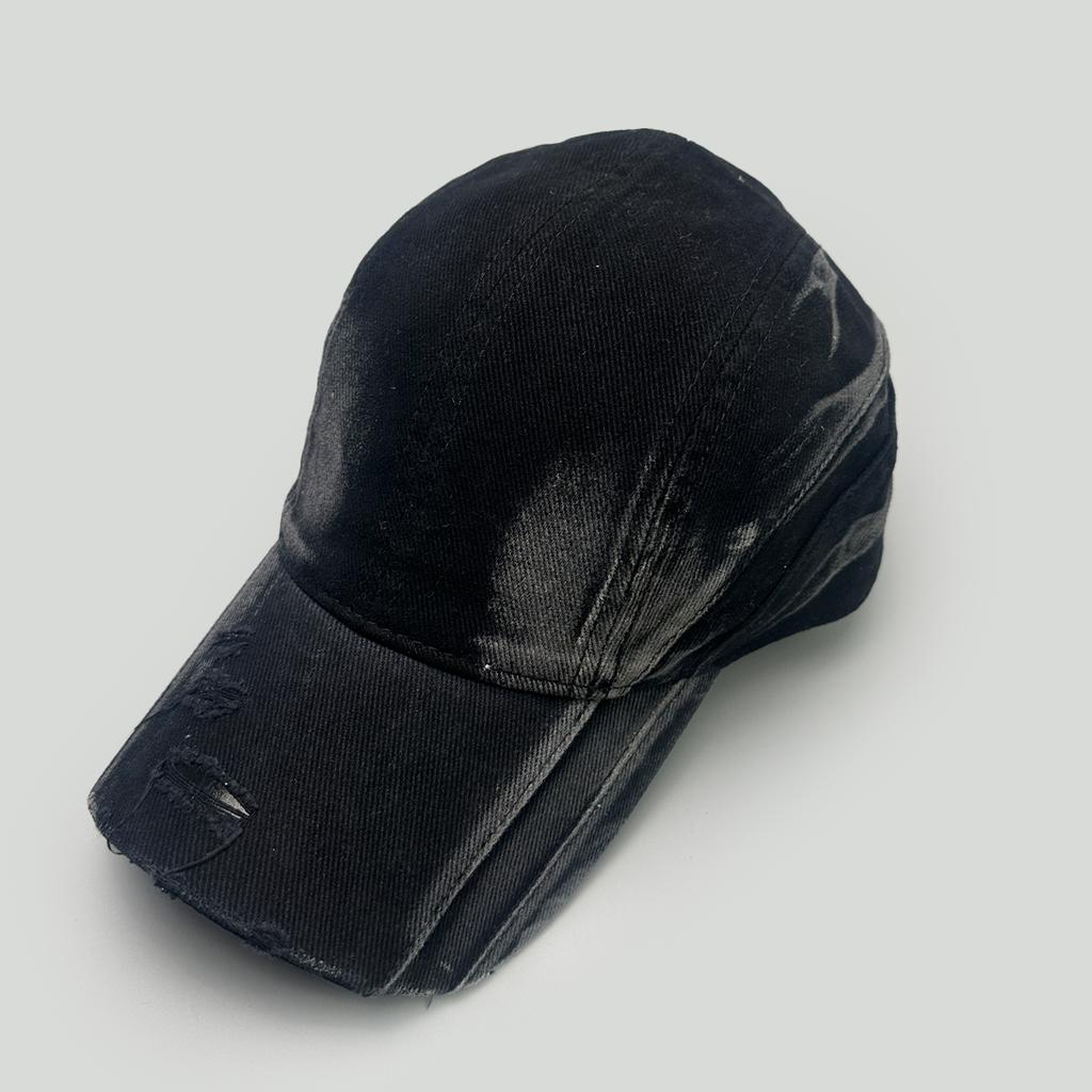 Street Retro Bandhnu Solid Stripe Baseball Hats New Men Women Sunshade Personal Versatile Distress Fashion American Peaked Caps