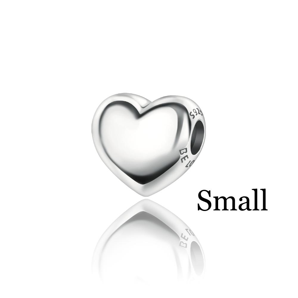 

Metal Rose Gold Love Shape Beads & Four-Leaf Clover Dangle Charm Fits Bangle Boutique Necklace Exquisite Gifts Elegant Fashion Beautiful Lovely