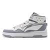 Li Ning Mountain Origin 2.0 Slip Resistant Abrasion Resistant High top Skateboard Shoes Men's Gray White AGCT291-3