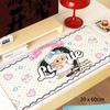 Cute Cartoon Girl Desk Mat Thickened Computer Desk Protector New Keyboard Mice Mat  Office