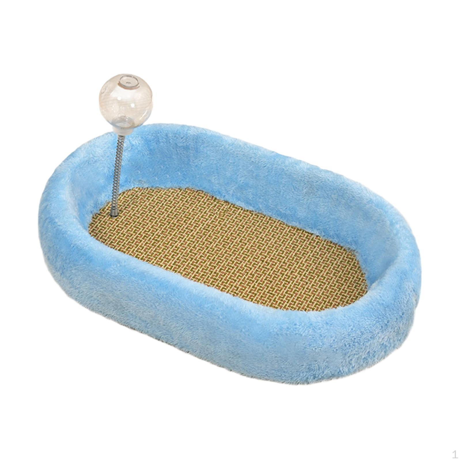 

Кошачья кровать, когтеточка, защита мебели с мячиком для игры, стачивание когтей, погоня, котенок