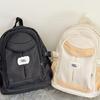 Schoolbag Schoolbag Female College Student Japanese Ins Small Fresh Large Capacity Backpack Contrasting Color Student Junior High School Student