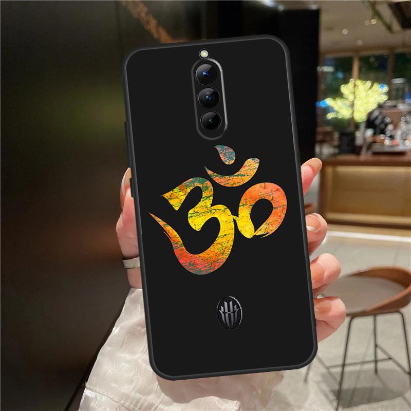 Aum Om Yoga Symbol Fitness Gym Case For ZTE Nubia Red Magic 11 10 8 8S 9 9S 10S Pro Plus 6 7 6S 7S For RedMagic 10 Air Cover