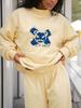 Chic European and American Print High Neck Women's Long Sleeve Hoodie