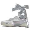 Mostro Power & Grace Comfortable Trendy Lace-Up Ballet Creeking Low-Top Lifestyle Casual Shoes Unisex Casual Shoes Silver 399827-03