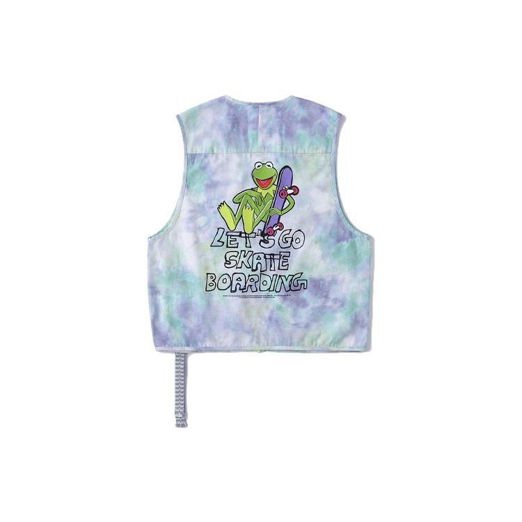 Li-Ning x Disney Graphic Print Vest  Blue Purple Green  Unisex AMDR051-1 L