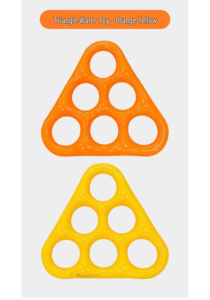 Children’s Interactive PVC Inflatable Water Play Triangle Toy