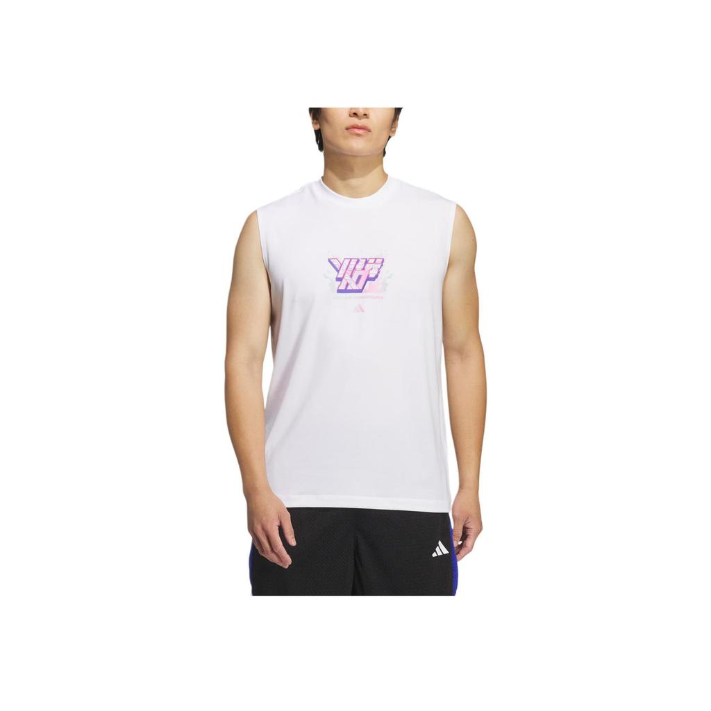 adidas BB Toss Tank Top Basketball Comfortable Vest Men Tops KR5549