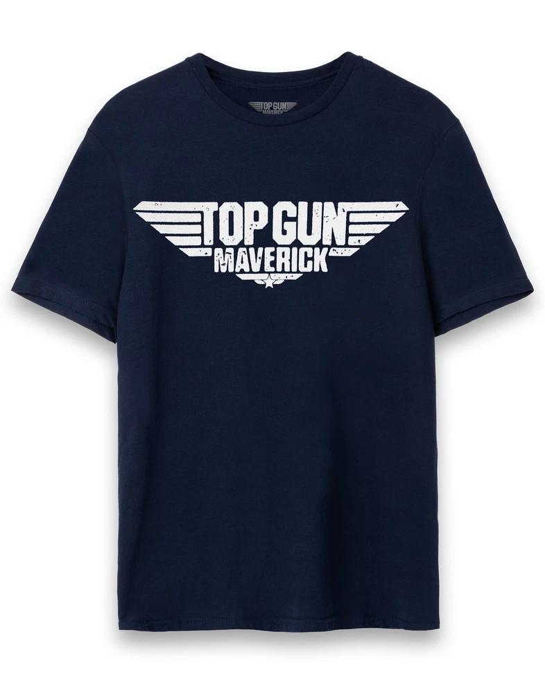 Top Gun Maverick Short Sleeved TShirt Unisexs Blue Official Merch