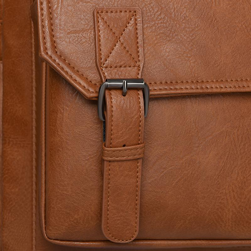 Fashion Men's Bag Trend Brand Retro Casual Backpack High Quality Waterproof Travel Bag Large Capacity Business Computer Bag