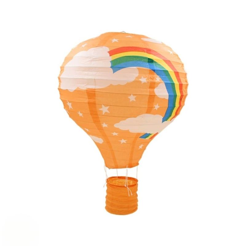 New 12inch Hot Air Balloon Paper Lantern Chinese Hanging Lantern Lamp Birthday Party Wedding Decor Lanterns Baby Showers