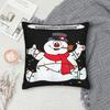 Pillow Case Snowman Frostys Soft  Pillow Cover For Sofa Bedroom Home Decor Vintage Pillowcases