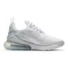 Nike Air Max 270 Blanc Argent Métallique GS 943345-103