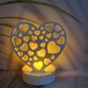 Heart Shaped Candlestick Silicone Mold Candle Base Mould Decorative Candle Holder Mold Ornament Home Decorations Mould