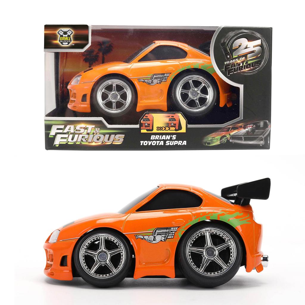 ANN1 JADA 25th Anniversary 1:28 Small Blocks Fast & Furious 1995 Toyota Supra Diecast Car Model JD36820