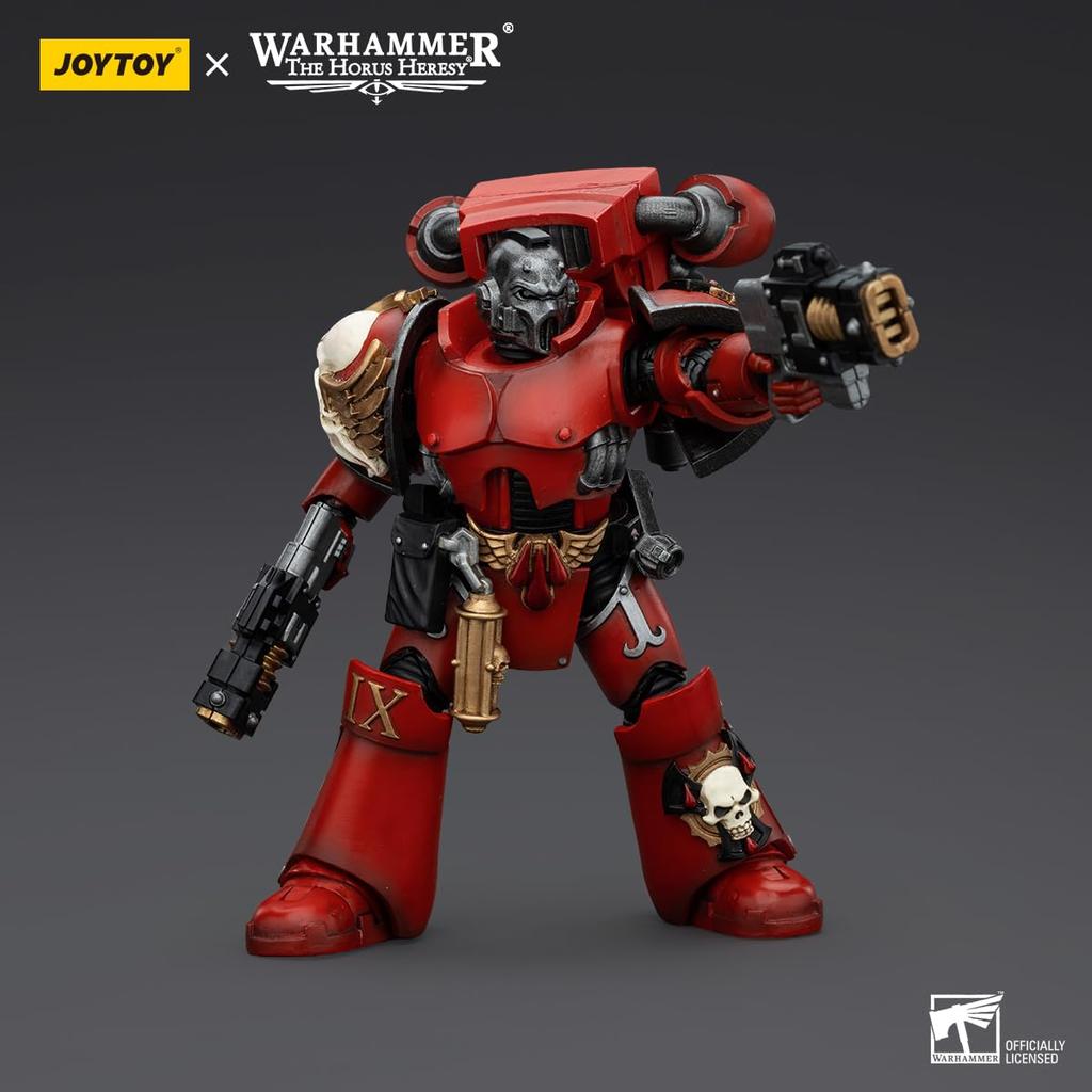 JOYTOY Warhammer Blood Angels Tear Squad Elerim Serpent Scale Action Figure 40,000 Angel's (Volkite Armor) 1/18 (Assembled)