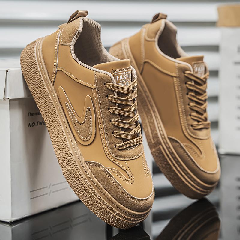 Men 's Casual Four Seasons Fashion Students Skateboarding Comfortable Sneakers Boys Trending Soft Sole Breathable Shoes