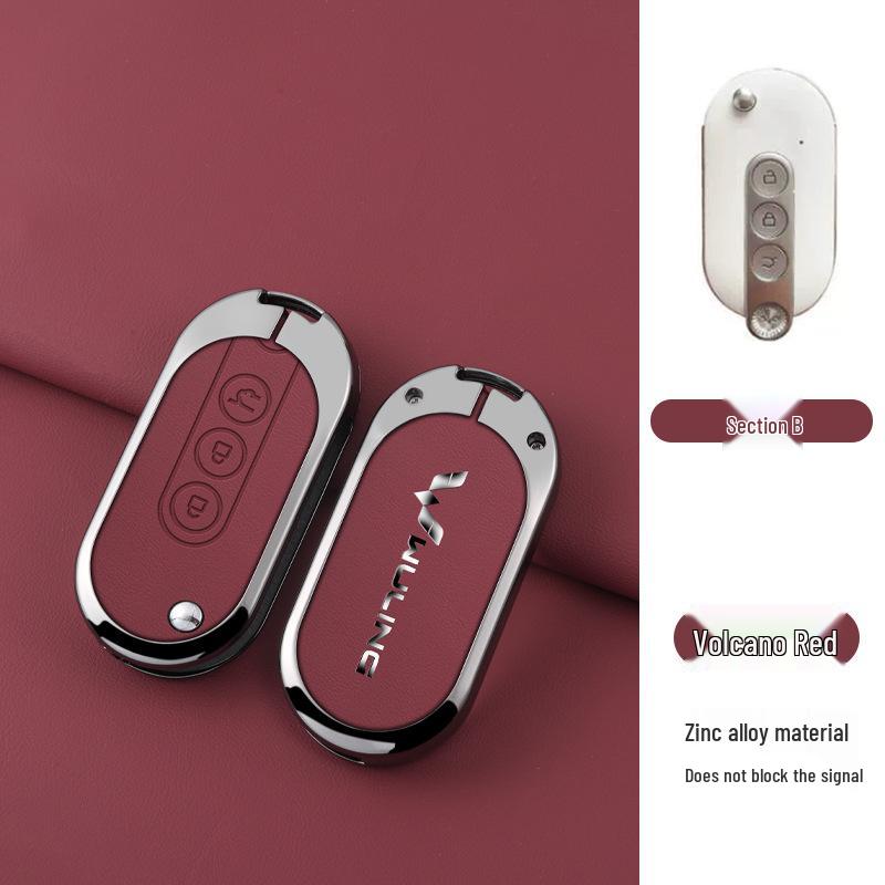 Wuling High-end Men's Car Key Case for Jiachen, Bingo, Hongguang MINIEV, Capgemini, Journey
