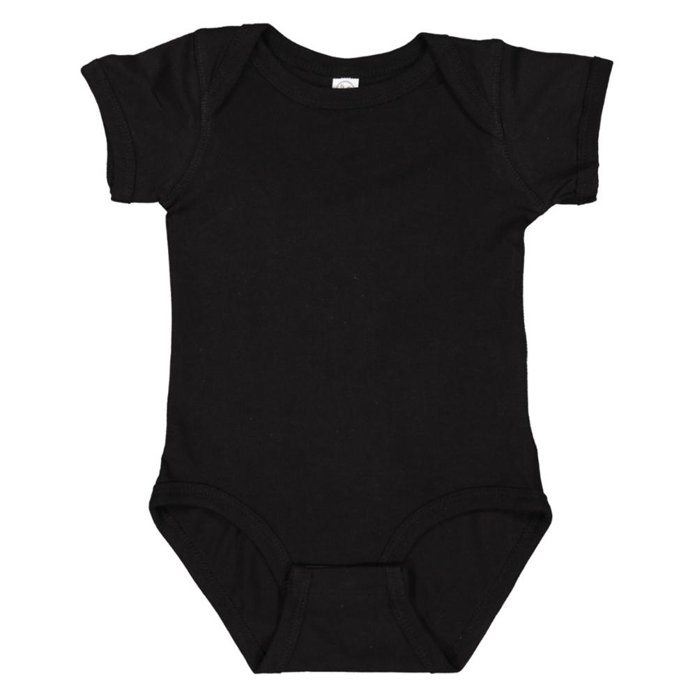 Rabbit Skins Baby Fine Jersey Short-Sleeved Bodysuit