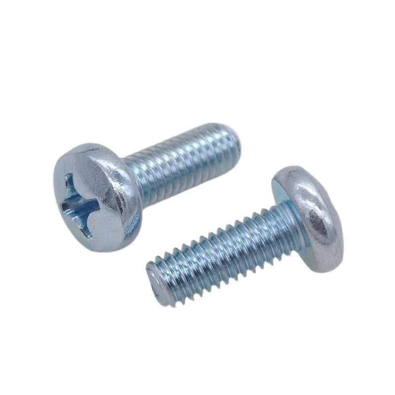 Galvanized Phillips Pan Head Machine Screws