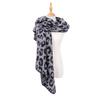 Leopard Print Faux Cashmere Warm Fashionable Versatile Women Scarf