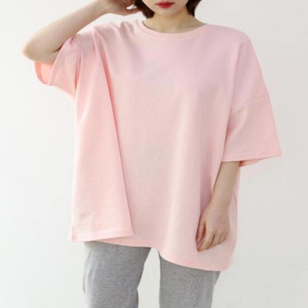 New ArrivalS Open Run Lenmedi Women S Color ShorT Sleeve looSe FiT Round T ShirT