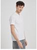 Youth Double-sided Lyocell Mercerized Cotton T-shirt Stand-collar Black Premium Short-sleeve Minimalist Lightweight Breathable Business T-shirt