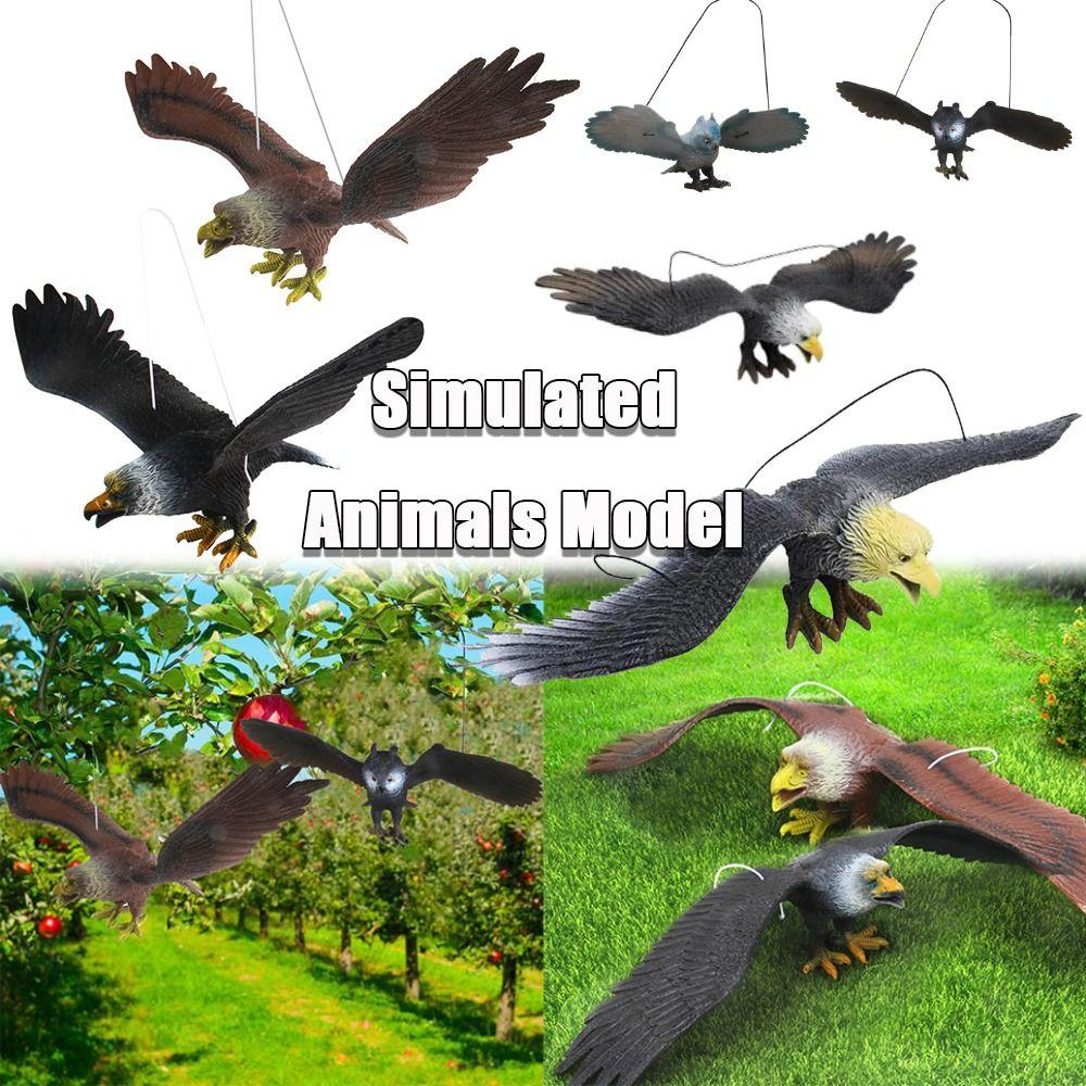 Waterproof Simulated Eagle Model 3D Animals Figures Eagle Toy Cute Realistic Education Ornament