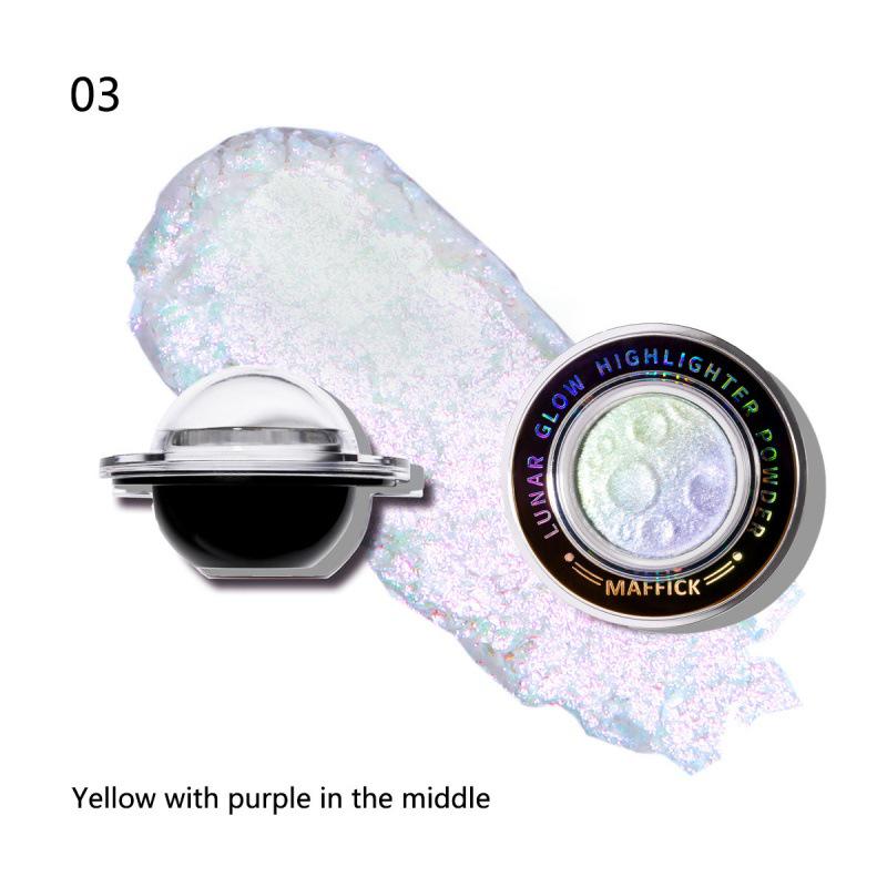 MAFFICK Planet Highlighter Puder - Super schimmernder Körperaufheller für Europa und Amerika