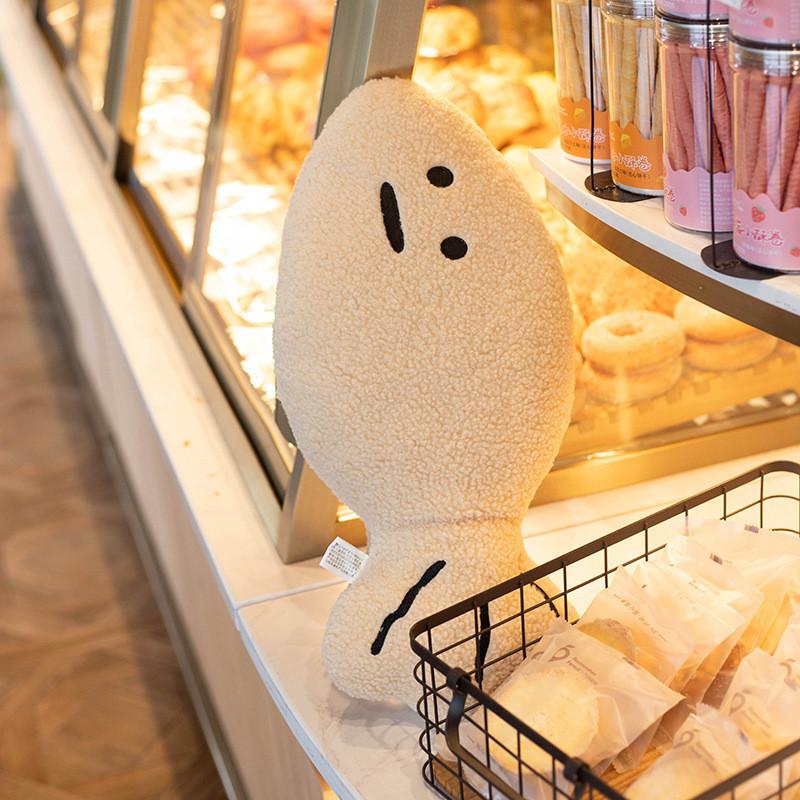 Shaped Fish Plush Toy Cartoon Stuffed Animal Doll Bedroom Decoration Gift Kids