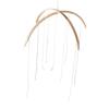 Mobile Frame Wooden Wind Chime Hanging DIY Decoration for Boys Girls Bedroom Decor