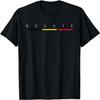 Belgium Flag Belgian Pride Vintage _ Retro Soccer Football T-Shirt