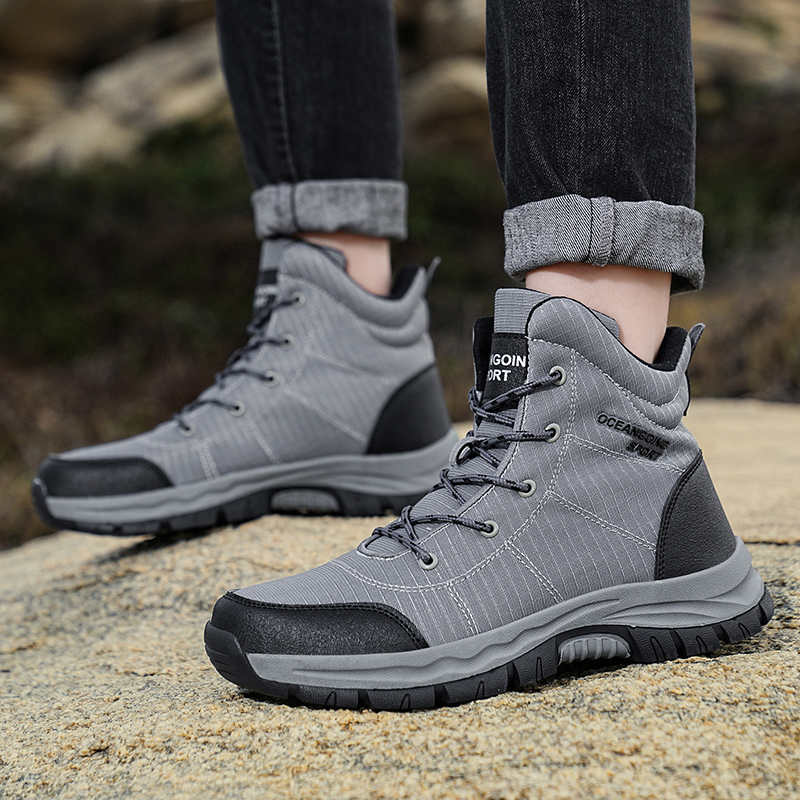Fashion Thick Heel 41 High Man Boots Sports Shoes Men's High Black Shoes Sneakers Twnis Sneachers Donna Tenismasculine Tenids