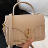 Autumn Retro Portable Small Square Bag New Popular Texture Commuter Shoulder Bag Fashion Messenger Women's Bag