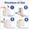Toasters Wide Slot, Bread Toaster with Cancel, Bagel, Defrost Function, Bagel Toasters with Removable Tray & 6