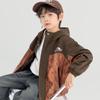 Duo Duo Home Boys' Art Print Water-Repellent Windbreaker Jacket