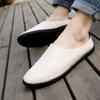 Slippers, linen shoes, four-season casual half-drag beach trendy shoes