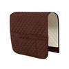 1pc Sofa Armrest Organizer with 5 Pockets and Cup Holder Tray Couch Armchair Hanging Storage Bag for TV Remote Control Cellphone