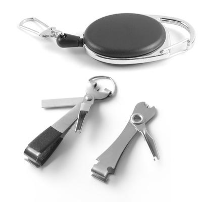 Alicate de pesca de aço inoxidável 4 em 1, cortador de nó rápido, cortador de linha, limpador de olhos, afiador, ferramenta, acessórios de equipamento