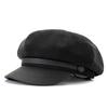 LDSLYJR Autumn Winter Cotton Solid Beret Octagonal Cap Newsboy Hat Military Hat Painter Hat For Girl and Women 16