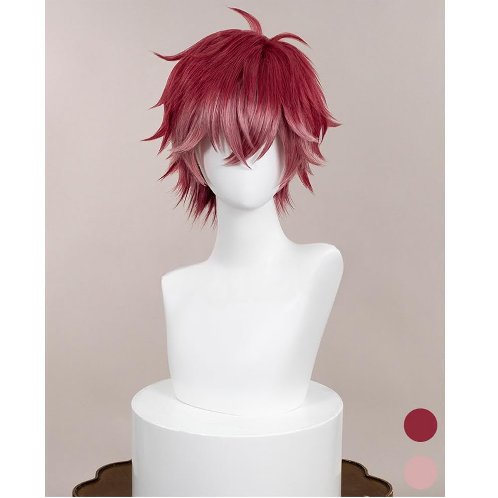 Ayato Sakamaki Cosplay Wig, Heat-Resistant, Perfect for Halloween, Events, and Photoshoots.