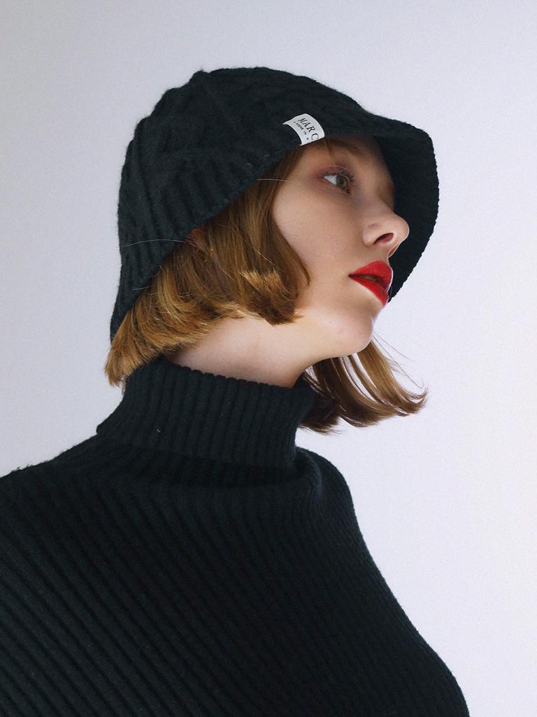 Meleuhen Cable Knit Hat (4Colors)
