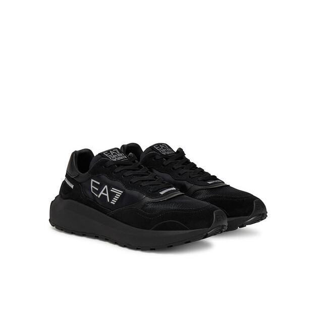 Мужские кроссовки EA7 Emporio Armani X8x186 xk401 d190 чёрные