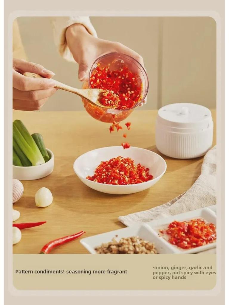 Electric Garlic Masher & Crusher
