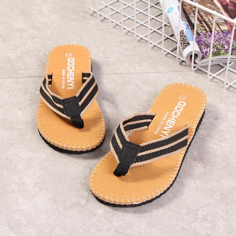 Brand Summer Unisex Flip Flops Indoor Non-slip Soft Sole Slippers Outdoor Beach Holiday Casual Sandals Trendy Leisure Flat Shoes