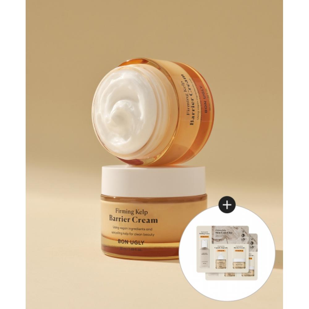 Bon Ugly Firming Kelp Barrier Cream 50ml  2 Pack  [free  Toner+ampoule+2 Trial Cream] NONE