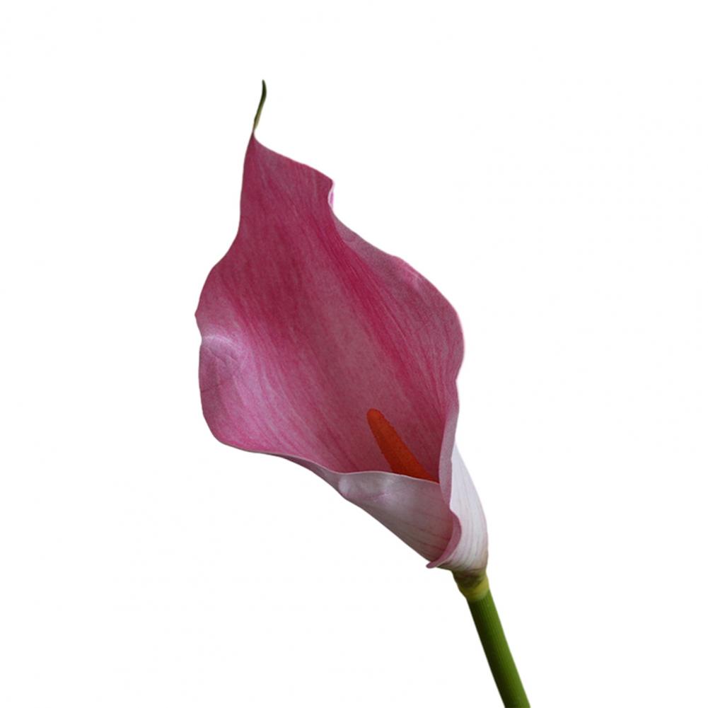 Artificial Calla Lily Flowers Long Stem Fake Flower Bouquet Real Touch Faux Latex Flower for Home Wedding Party Event Decor