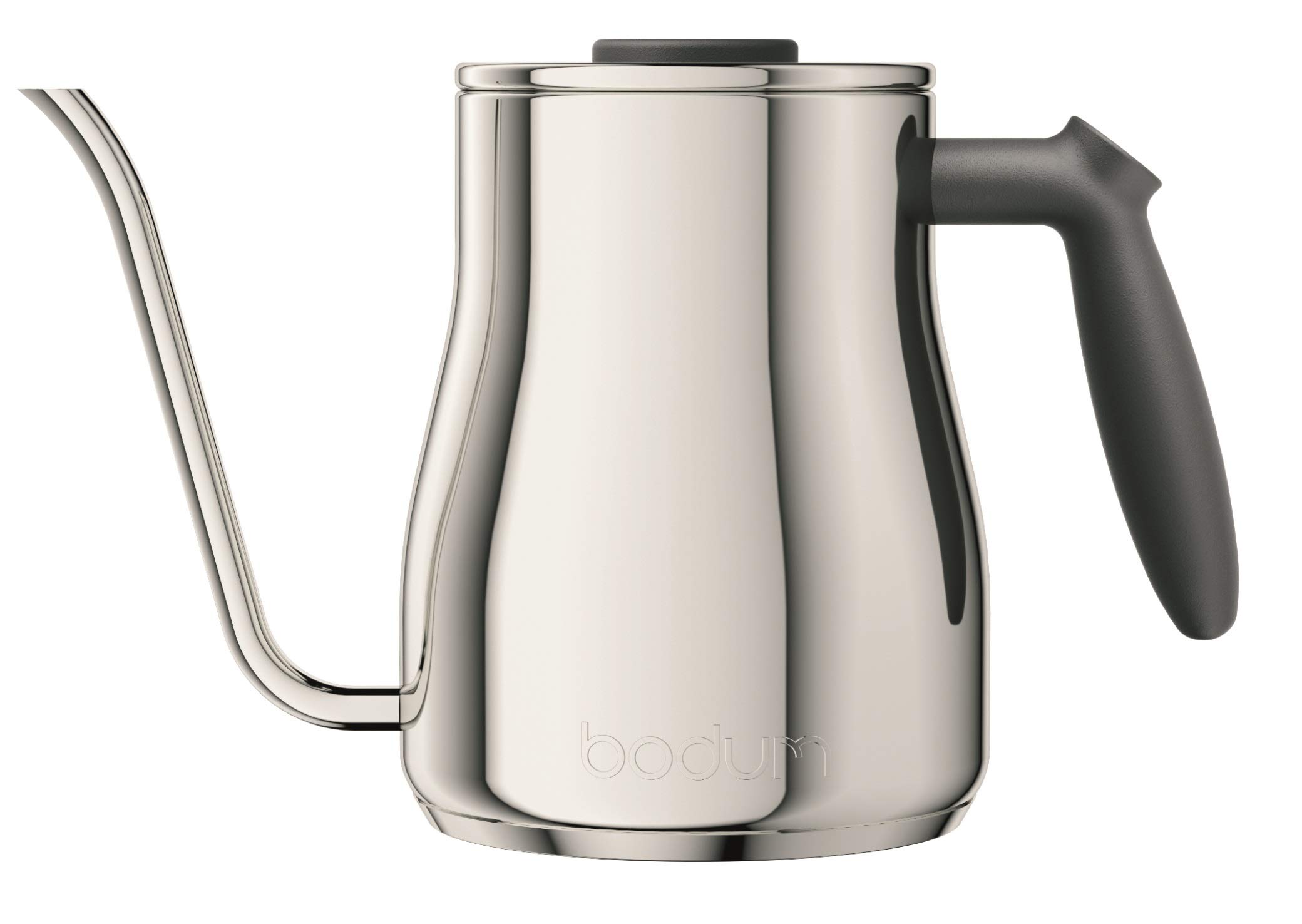 

BODUM Bistro Чайник с длинным изогнутым носиком для капельного кофе, 1000 мл, Серебристый, Носик, (Оригинальный продукт, 11905-16)