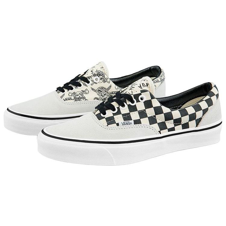 Vans Style 95 Canvas Fashion Abrasion Resistant Lightweight Breathable Low top Skateboard Shoes Unisex Black White (Unisex) Skate Shoes